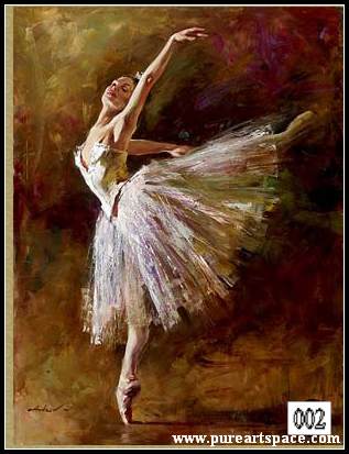 ballerina painting