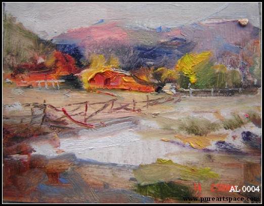 impressionist landscape painting