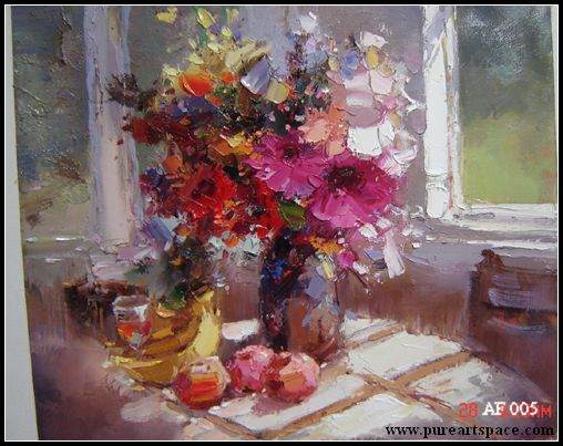 impressionist floral painting