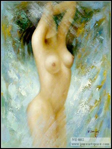 nude oil painting