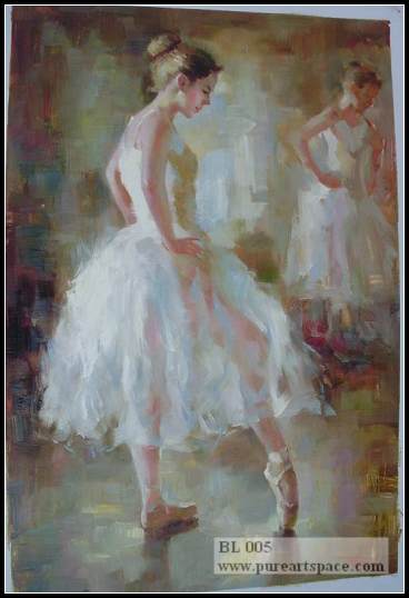 Ballerina painting