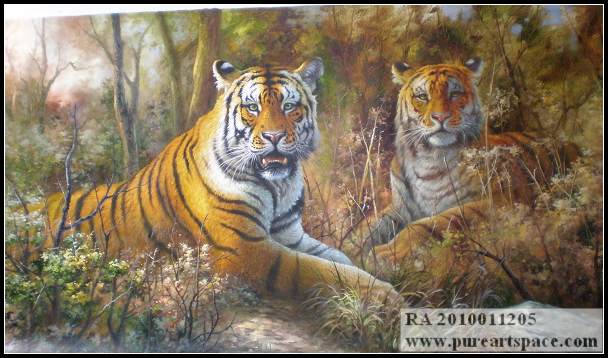 tiger oil painting wholesaler