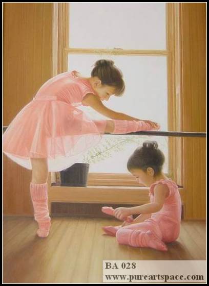 BALLET OIL PAINTING