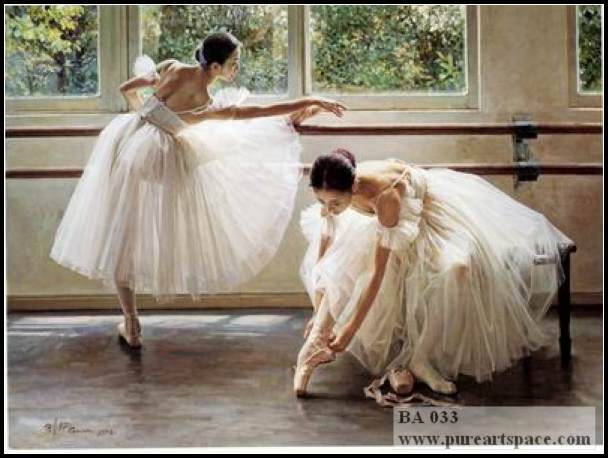 ballerina paitning