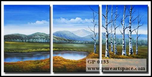 group oil paintings-set paintings