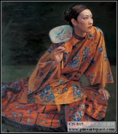 chinese lady painting