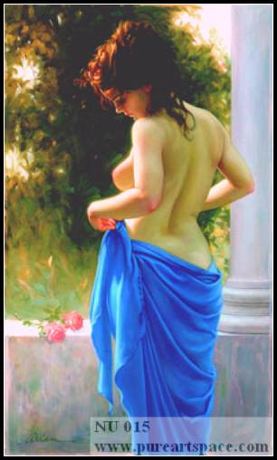 nude oil painting