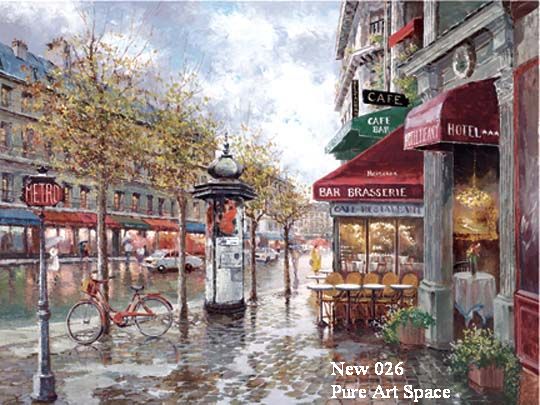 rainy day in paris