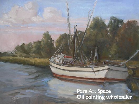 Boat paintings