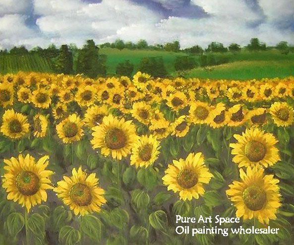 sunflower paintings