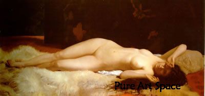 Nude art painting