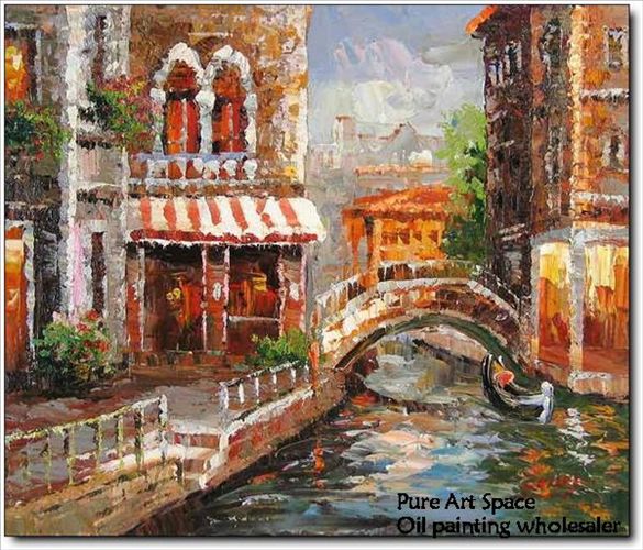 venice textured painting