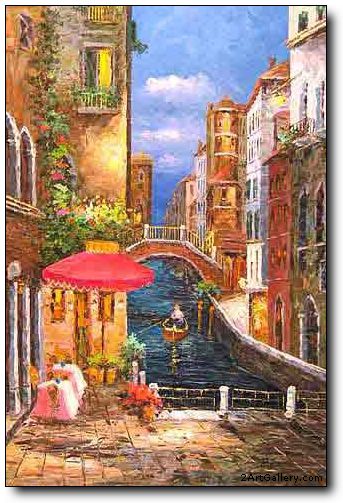 venice landscape painting