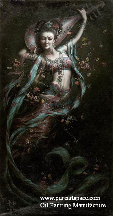 chinese oil paintings