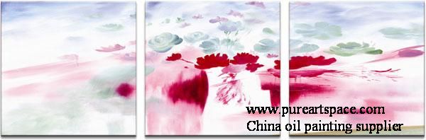 Decor flower paintings