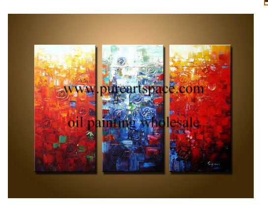 Abstract oil paintings