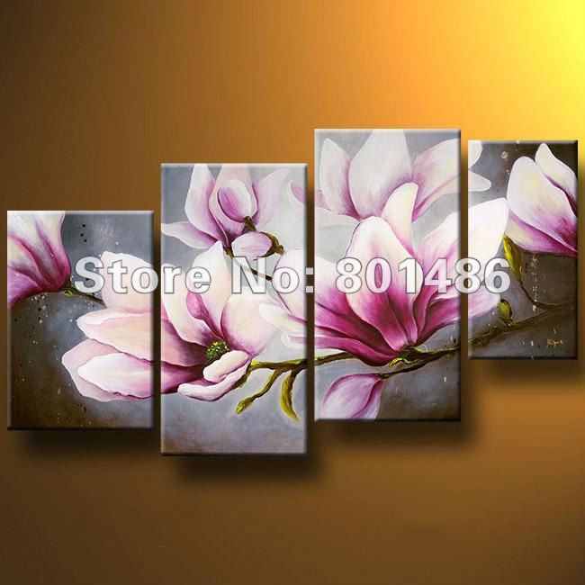 Modern orchid art painting