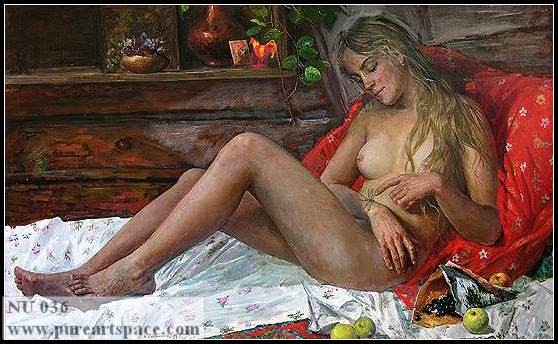 Nude female paintings