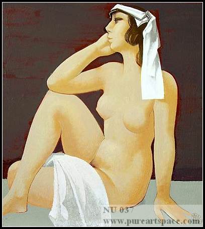Nude female paintings