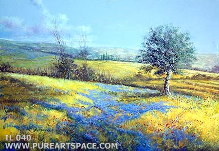 oil paintings of nature. Landscape oil paintings