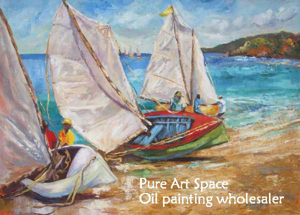 Boat paintings
