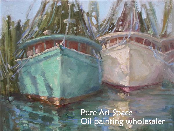Boat art paintings