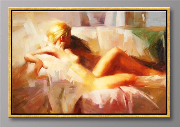 Nude lady paintings