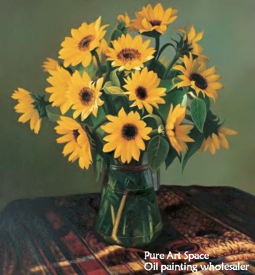 Sunflower painting