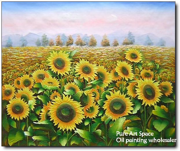 Sunflower painting