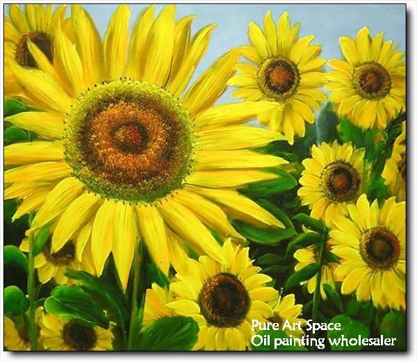 Sunflower art painting