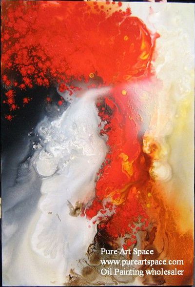 Abstract oil paintings