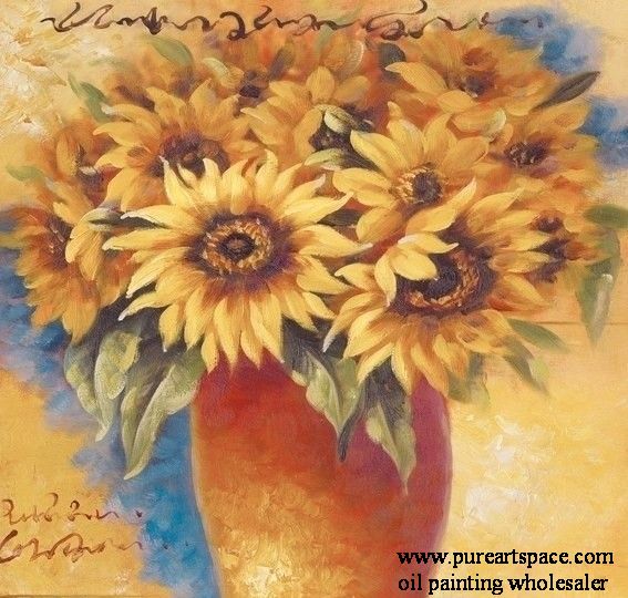 Sunflower painting