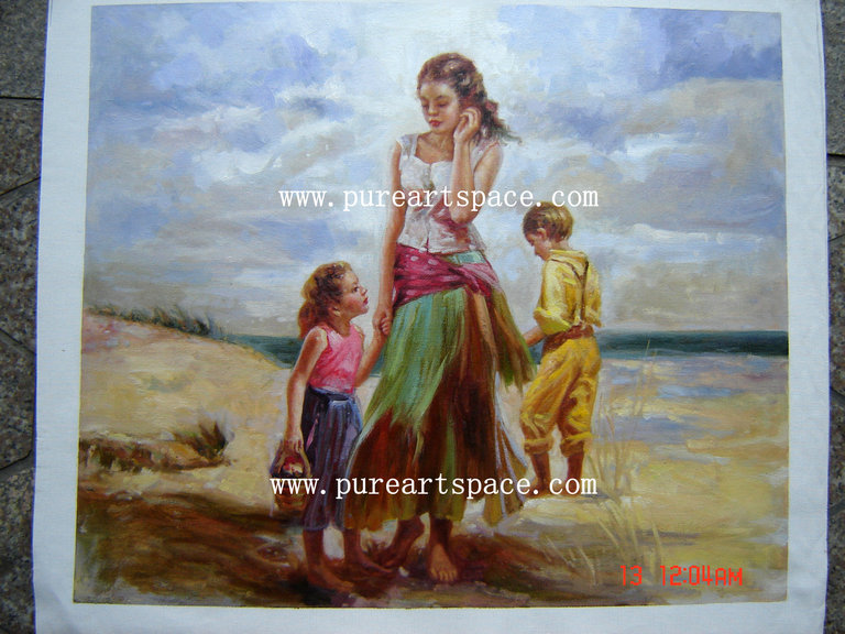 Pino oil painting